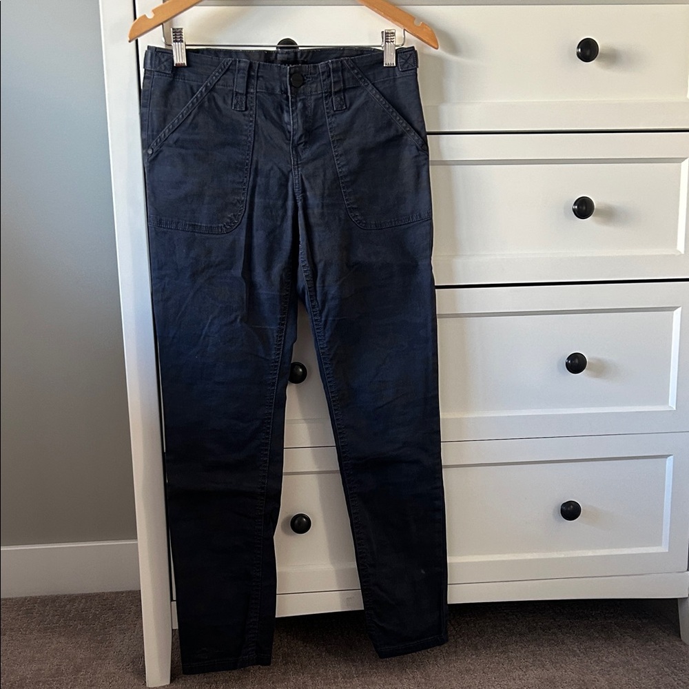 Dark Blue Camo Casual Pants (size 26)